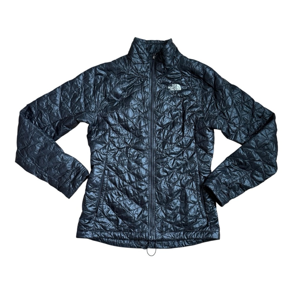 THE NORTH FACE THERMOBALL FULL ZIP JACKET WOMEN'S Sz Small Black